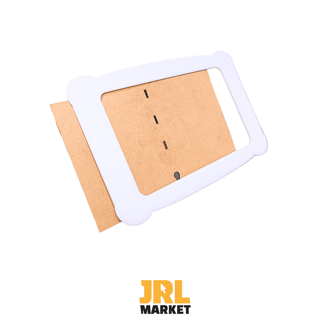Marco acrisub blanco borde clásico – JRL Market
